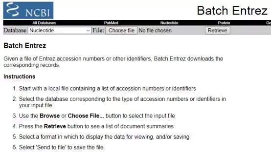 批量下载NCBI数据的利器——Entrez Direct