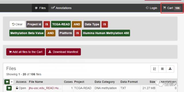 新版TCGA数据下载介绍