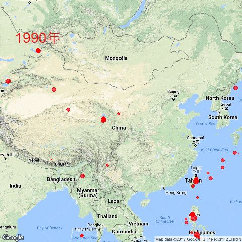 R语言可以这么玩 | 绘制地图与地点数据可视化