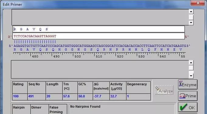 手把手教你设计PCR引物