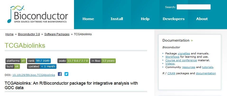 超友好的TCGA数据下载方式！